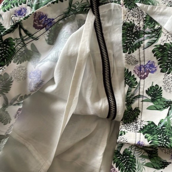 Maje 🇫🇷 floral print high waisted mini skirt - Picture 8 of 12